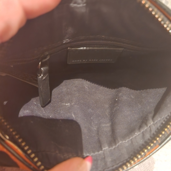 Marc Jacob Dot Multicolor Orange Black White Green Crossbody - Picture 8 of 13